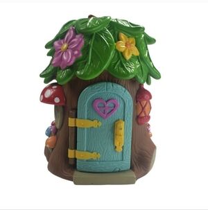 Lakeshore Fairy Land Tree House Play Set Fairyland House Only Faerie Garden